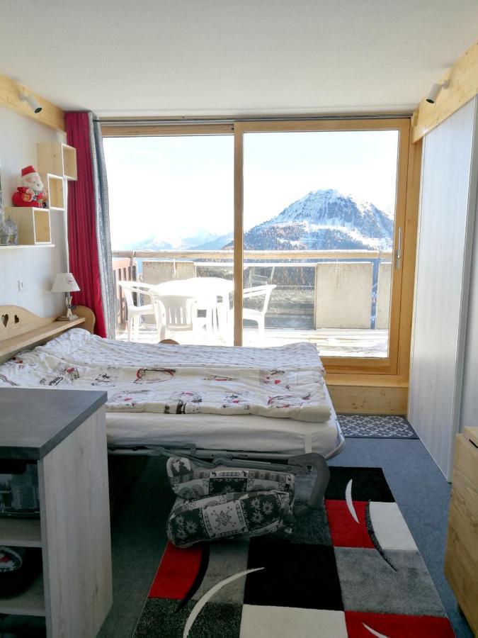 Appartement D'Une Chambre A La Plagne Aime 2000 A 10 M Des Pistes Avec Vue Sur La Ville Et Terrasse Amenagee Macot-la-Plagne Zewnętrze zdjęcie