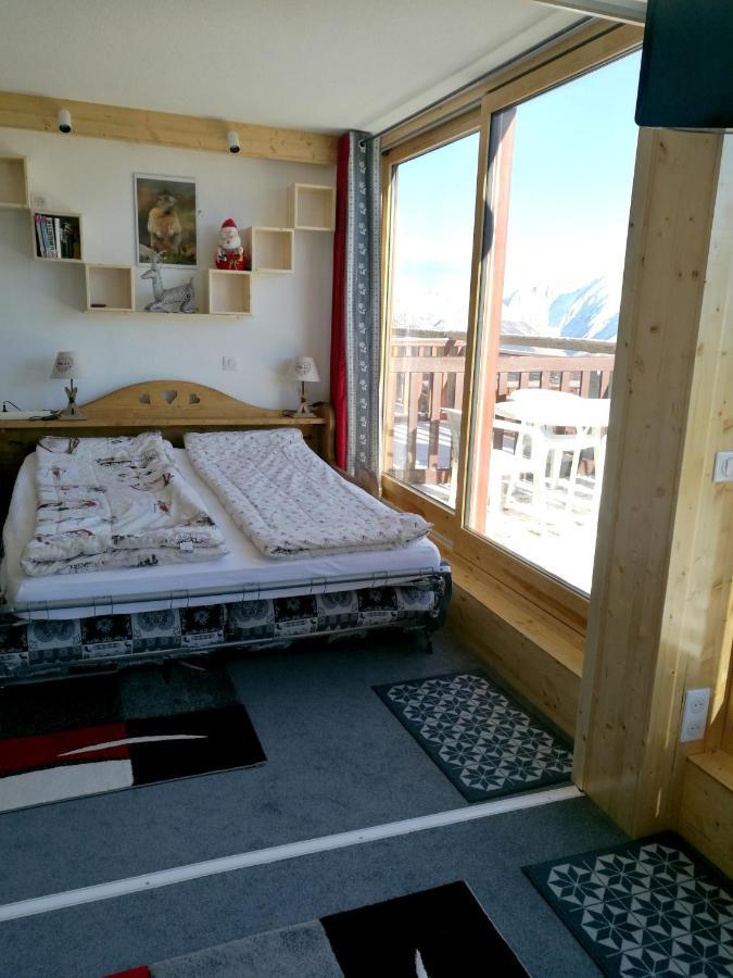 Appartement D'Une Chambre A La Plagne Aime 2000 A 10 M Des Pistes Avec Vue Sur La Ville Et Terrasse Amenagee Macot-la-Plagne Zewnętrze zdjęcie