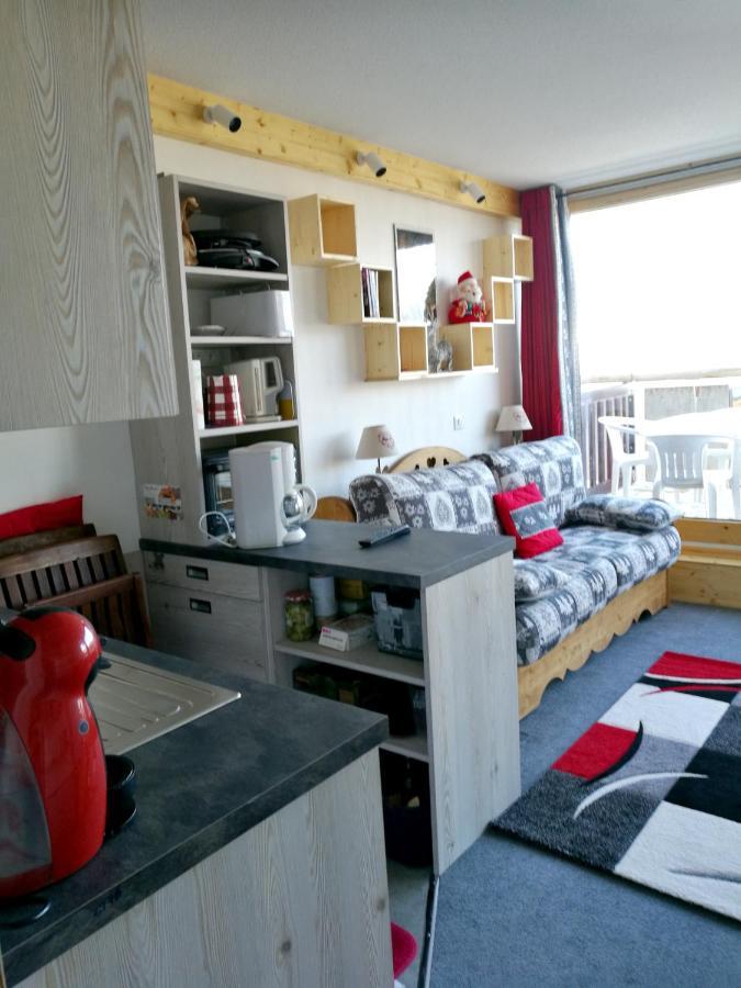 Appartement D'Une Chambre A La Plagne Aime 2000 A 10 M Des Pistes Avec Vue Sur La Ville Et Terrasse Amenagee Macot-la-Plagne Zewnętrze zdjęcie
