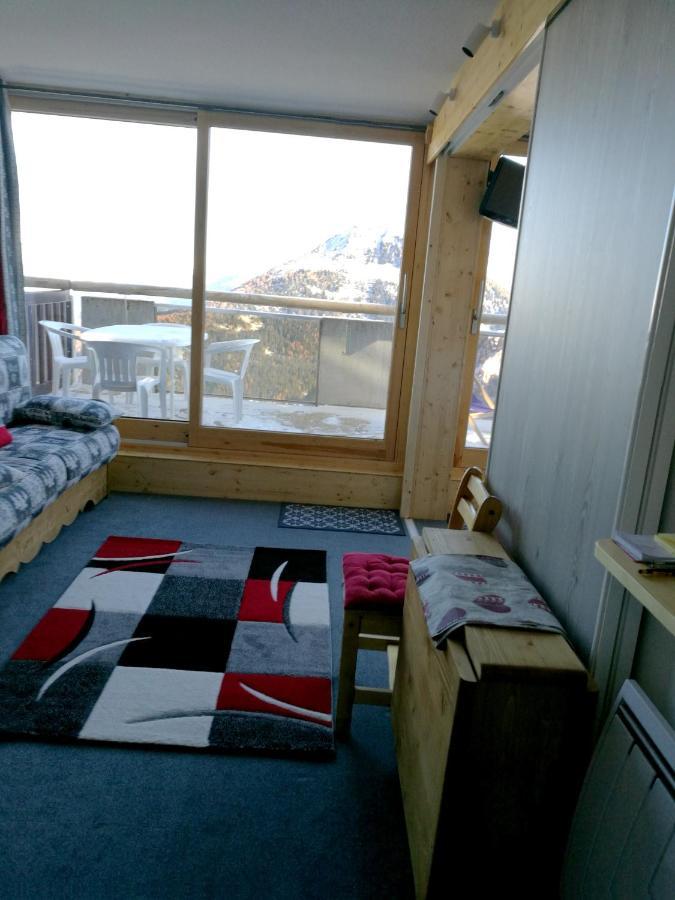 Appartement D'Une Chambre A La Plagne Aime 2000 A 10 M Des Pistes Avec Vue Sur La Ville Et Terrasse Amenagee Macot-la-Plagne Zewnętrze zdjęcie