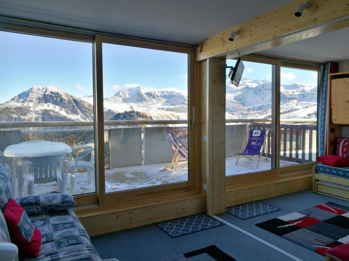 Appartement D'Une Chambre A La Plagne Aime 2000 A 10 M Des Pistes Avec Vue Sur La Ville Et Terrasse Amenagee Macot-la-Plagne Zewnętrze zdjęcie